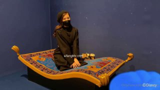 水宜方SPA会所大叔强上美女顾客玩双飞，黑丝情趣颜值很高，被按的受不了大鸡巴硬草还打着电话